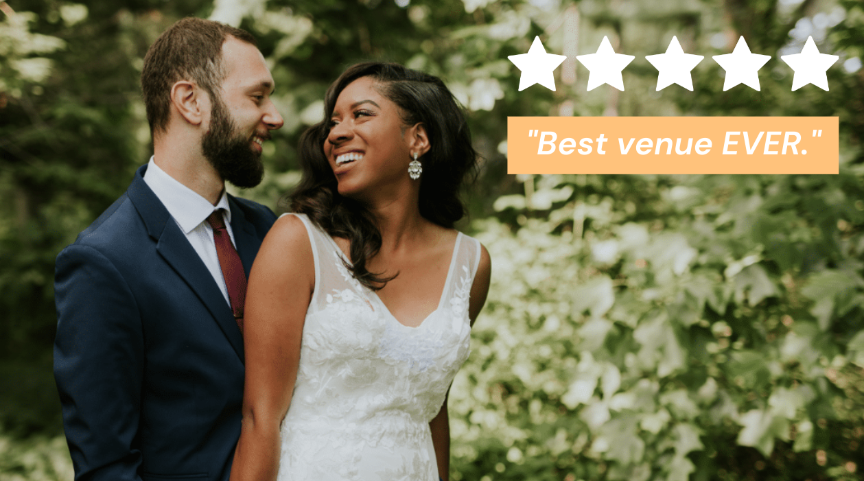 How to Get Couples to Give Your Wedding Venue 5-Star Reviews